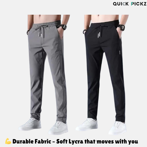 Lycra Track Pants Combo --- ( Buy 1 Get 1 Free )