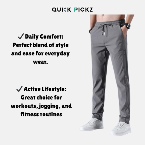 Lycra Track Pants Combo --- ( Buy 1 Get 1 Free )