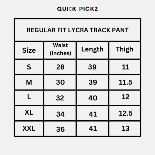 Lycra Track Pants Combo --- ( Buy 1 Get 1 Free )